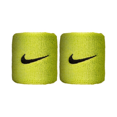 Nike Swoosh Cinta Para Sudor Pack De 2 - Amarillo Neón, Negro