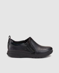 Clarks - Zapatos De Mujer De Piel En Color Negro características