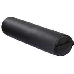 Cojín rollo de poli piel, Negro precio