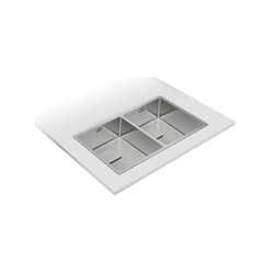 Teka - Fregadero Con 2 Cubetas Flex Línea Acero en oferta