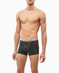 Calvin Klein - Pack De Dos Boxers De Punto De Hombre Negros precio