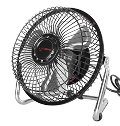 Starline Ventilador Mesa Sobremesa y Suelo 6" 15cm para Escritorio de Ordenador Pc Portatil Tamaño Compacto 20W 220V Soporte Y ASPAS DE Metal 2 veloci características