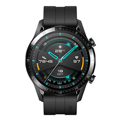 WATCH GT 2 reloj inteligente Negro AMOLED 3,53 cm (1.39") GPS (satélite), SmartWatch características