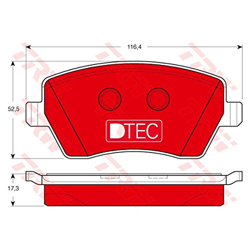 TRW GDB3332DTE Dtec Cotec en oferta