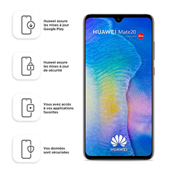 Huawei Mate20 128 GB/4 GB Dual SIM Smartphone - Black (West European) características