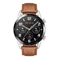 WATCH GT 2 reloj inteligente Acero inoxidable AMOLED 3,53 cm (1.39") GPS (satélite), SmartWatch características