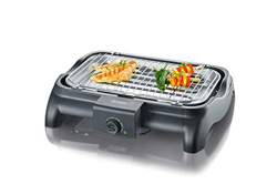 Severin Barbacoa Grill PG 1511 - Barbacoa de Mesa, Superficie de Grill, 37 x 23 cm, 2.300 W, Negro características