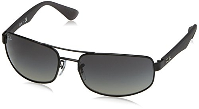 Ray-Ban Gafas de sol, Negro (Matte Black), 64