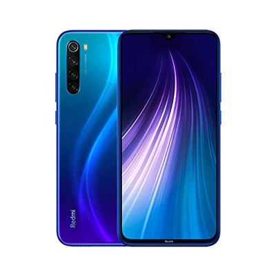 Xiaomi Redmi Note 8 Teléfono 4GB RAM + 128GB ROM, Pantalla Completa de 6.3", Procesador Snapdragon 665 Octa-Core, 13MP Frontal y 48MP AI Cuatro Cámara