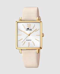 Lotus - Reloj De Mujer Tendy 18713/1 De Piel Crema características