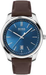 Hugo Boss - Reloj De Hombre 1513728 De Piel Azul precio