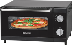 Bomann MPO 2246 CB Horno sobremesa especial para pizza, 1000 W, 12 litros, Negro precio