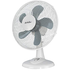 AirArtDeco Ventilador de Mesa de 12 Pulgadas(30 cm), Ventilador de Enfriamiento Oscilante de con 3 Configuraciones de Velocidad, Posición silenciosa,  en oferta