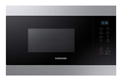 Samsung MG22M8074CT - Microondas de integración / encastre, 850W/1100W, 22 litros, interior de cerámica enamel, color inox características