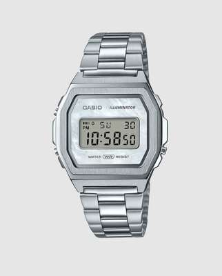 Casio - Reloj De Hombre A1000D-7EF Vintage De Acero