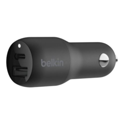 Cargador de coche Belkin Boost USB-C + USB-A 30W características