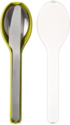 Rosti Mepal Ellipse Cutlery Set 3 pcs Lime en oferta