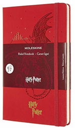 Moleskine Harry Potter Limited Edition Notebook Dragon Hardcover Lined 240 pages Geranium red en oferta