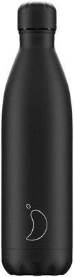 Chilly's Water Bottle (0.75L) Mono All Black