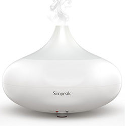 Simpeak Compatible Humidificador Ultrasonico Aromaterapia 100ml, Vapor Difusor Ultrasonico con 7-Color LED de luz para Bebes, Hogar, Oficina, Bebe, Do en oferta