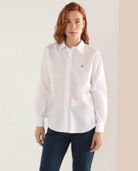 Lloyd's - Camisa De Mujer Oxford Classics 100% Algodón precio