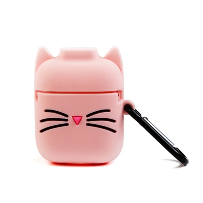 Funny Airpods - Funda Gato Rosa