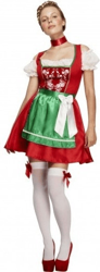 Smiffy's Fever Christmas Dirndl (43511) en oferta