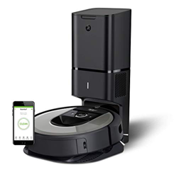 iRobot Roomba i7+ (i7556) -Robot Aspirador Wi-Fi, Autovaciado, Succión x10, Memoriza, Mapea y se Adapta a tu Hogar, Limpieza por Habitaciones, Dirt De precio