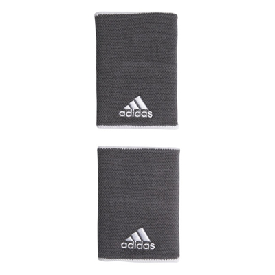 adidas Large Cinta Para Sudor - Gris Oscuro, Blanco