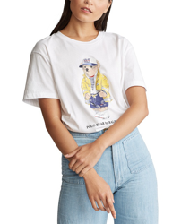 Polo Ralph Lauren - Camiseta De Mujer De Manga Corta Y Cuello Redondo en oferta