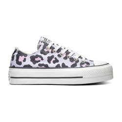 Converse - Zapatillas Casual De Mujer De Plataforma De Lona Cheetah Baja características