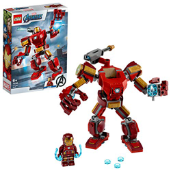 Lego Super Heroes - Armadura Robótica de Iron Man, Juego de Construcción de Figura de Acción Mecánica de Juguete, Set de Meca Coleccionable, Novedad 2 características