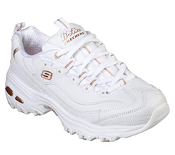 Compra Skechers - Zapatillas De Serrje De Mujer Skeckers En Blanco Con Plantilla Air Cooled Memory Foam al mejor - Shoptize