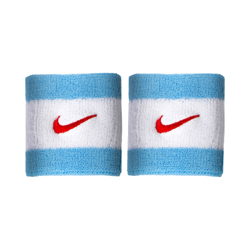 Nike Swoosh Cinta Para Sudor - Azul Claro, Blanco en oferta