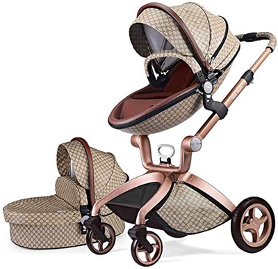 Hot Mom 2-1 cochecito F22 con buggy top y capazo 2020 nuevo diseño, asiento para bebé vendido por separado, múltiple