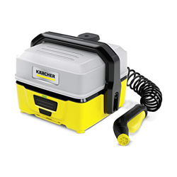 OC 3 Limpiadora de alta presión o Hidrolimpiadora Compacto Batería Negro, Amarillo 120 l/h, Limpiador de baja presión en oferta