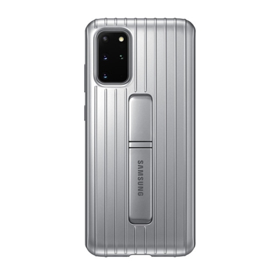 Samsung Protective Standing Cover (Galaxy S20 Plus) Silver