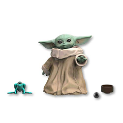 Star Wars - Baby Yoda The Child - Pack Figura 3 cm con Tazón y Bola características