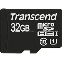 Transcend 32GB Class 1 - MicroSDHC Card - TS32GUSDCU1 precio