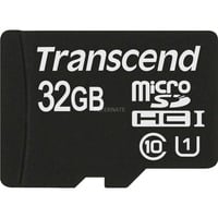 Transcend 32GB Class 1 - MicroSDHC Card - TS32GUSDCU1