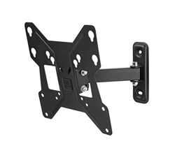 One For All WM2421, Soporte de pared para TV de 13 a 40" Giratorio 90° Peso máx. 30kg, Para todo tipo de TVs LED, LCD, Plasma, negro características