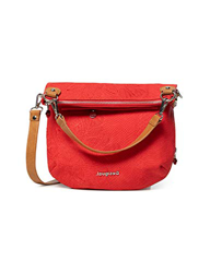 Desigual - Bandolera De Mujer Piel Rojo características