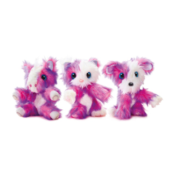 Adoptanimals - Mascota de Peluche Rosa características