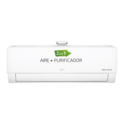 LG - Aire Acondicionado Split 1x1 Inverter 32PURIFY12.SET Con 3.010 Frig/h Y 3.440 Kcal/h Blanco