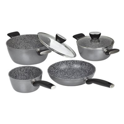 Bateria De Cocina Jata Mod Bc4 Granite 4 Piezas características