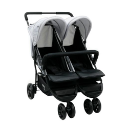 Asalvo - Silla de Paseo Gemelar Dinamic Antracita en oferta