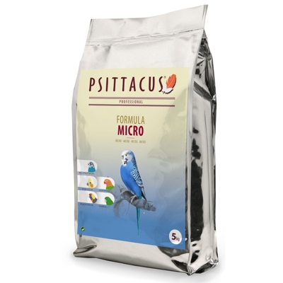 Psittacus - Alimento Para Pájaros Pequeños Fórmula Micro 1 Kg