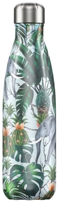 Chilly's Water Bottle (0.5L) Tropical Elephant