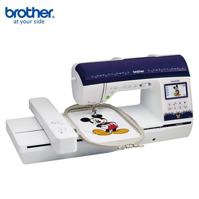 Máquina de coser Eléctrica Mini LED multifuncional brother NQ3500D 290 puntos