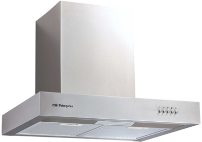 Campana extractora Orbegozo DS 56160 B IN, Inox 1 motor de 190 W